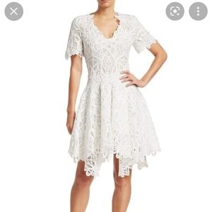 Jonathan Simkhan NWT white lace dress size 2